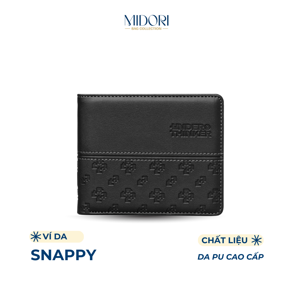 Ví Da PU Ngang Monogram AMOUR Nam Nữ Bóp Đựng Tiền Thẻ Nhiều Ngăn | MIDORI BAG COLLECTION