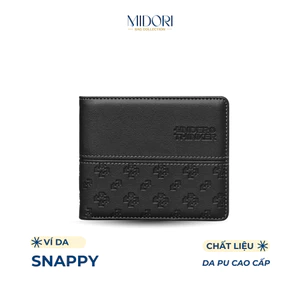 Ví Da PU Ngang Monogram AMOUR Nam Nữ Bóp Đựng Tiền Thẻ Nhiều Ngăn | MIDORI BAG COLLECTION