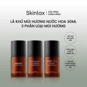 Serum Khử Mùi Hôi Nách, Ngăn Tiết Mồ Hôi, Giảm Thâm Nách Hương Nước Hoa Dạng Lăn SKINLAX 30ml