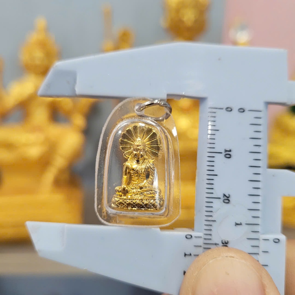 MẶT DÂY CHUYỀN PHẬT THÍCH CA KHUNG NHỰA 3CM – NHỎ GỌN, THANH LỊCH