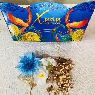 Combo Khay Thuyền  Kèm Set Hoa Thuyền Sang Trọng  (chỉ đi từ 3 khay để tránh móp hàng)