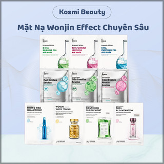 Combo 10 mặt nạ Wonjin Effect Mask dưỡng da mặt nạ giấy DR.WONJIN Hàn Quốc phục hồi da - Kosmi Beauty