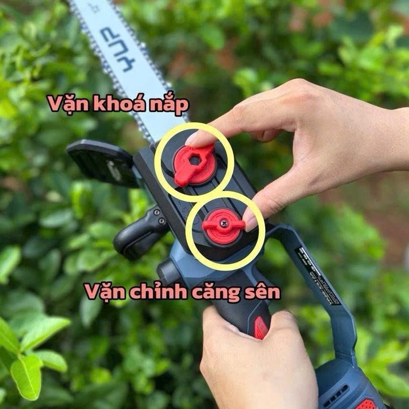 Máy cưa xích cưa gỗ Yupai YP20-CS12A đường kính 12" ( 300mm) động cơ không than, khỏe, mượt