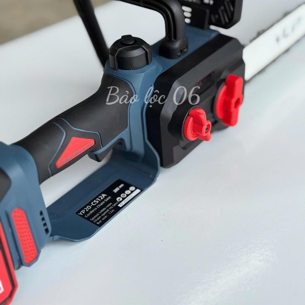 Máy cưa xích cưa gỗ Yupai YP20-CS12A đường kính 12" ( 300mm) động cơ không than, khỏe, mượt