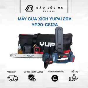 Máy cưa xích cưa gỗ Yupai YP20-CS12A đường kính 12" ( 300mm) động cơ không than, khỏe, mượt