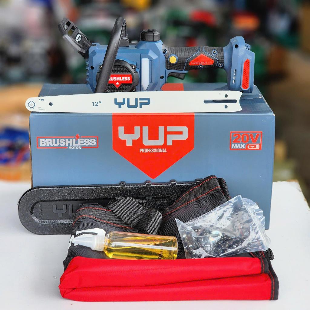 Máy cưa xích cưa gỗ Yupai YP20-CS12A đường kính 12" ( 300mm) động cơ không than, khỏe, mượt