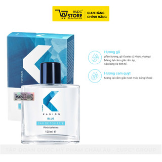 Kanion For Men Blue Eau De Toilette 100ml - Nước hoa Kanion Blue cho nam