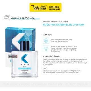 Kanion For Men Blue Eau De Toilette 100ml - Nước hoa Kanion Blue cho nam
