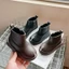 Giày Bốt Cổ Ngắn Cho Bé Gái Phong Cách Hàn Quốc - Bốt Da Mềm Lót Lông Ấm Áp TH Kids