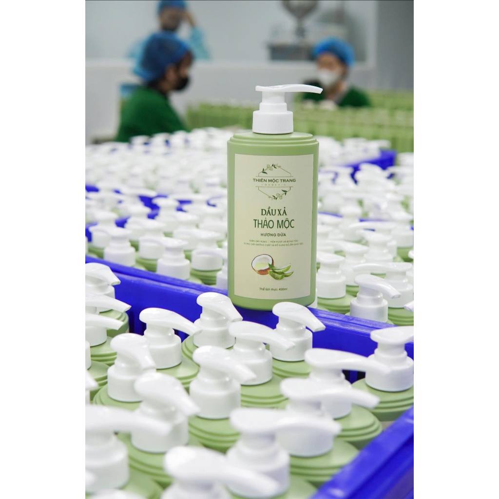 Dầu Xả Thảo Mộc Hương Dừa Mộc Dưỡng Nhiên – Dưỡng Ẩm Sâu, Gỡ Rối, Tóc Mềm Mượt Không Bết, Phục Hồi Tóc Khô Xơ