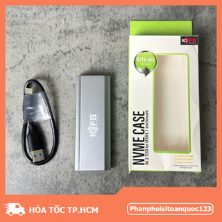 Box Ổ Cứng M.2 / NVMe USB 3.1 FB 2280 – Hỗ Trợ 2230/2242/2260/2280 – Box SSD M.2 NVMe Gắn Ngoài Type-C