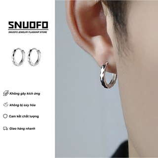 SNUOFO - Khuyên tai nam cao cấp độc đáo phong cách hip-hop thời thượng và cá tính