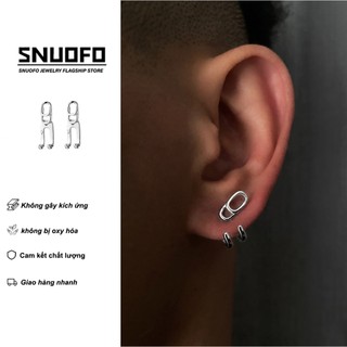 SNUOFO - Những mẫu khuyên tai độc đáo cá tính đậm chất hip-hop mang phong cách Instagram dành cho cả nam và nữ