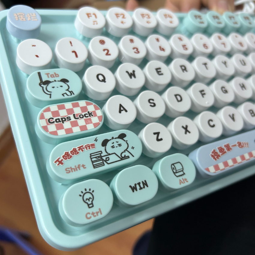 Combo Bàn Phím & Chuột Cute K-Snake K2 Pro– Gõ Êm, Không Tiếng Ồn | BigBuy360 - bigbuy360.vn