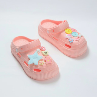 Dép nữ đế dày Mita cao 5cm kèm bộ Sticker độc đáo có quai hậu dễ thương CS-26