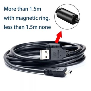 Cáp Sạc Mini USB (Chân V3) Sạc Nhanh & Truyền Dữ Liệu Cho Camera Hành Trình, Máy Ảnh, Loa Bluetooth, Máy MP3/MP4