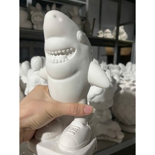 [Tặng dây 6 màu khi mua từ 2 tượng]Tượng thạch cao tô màu cho bé rất đáng yêu
