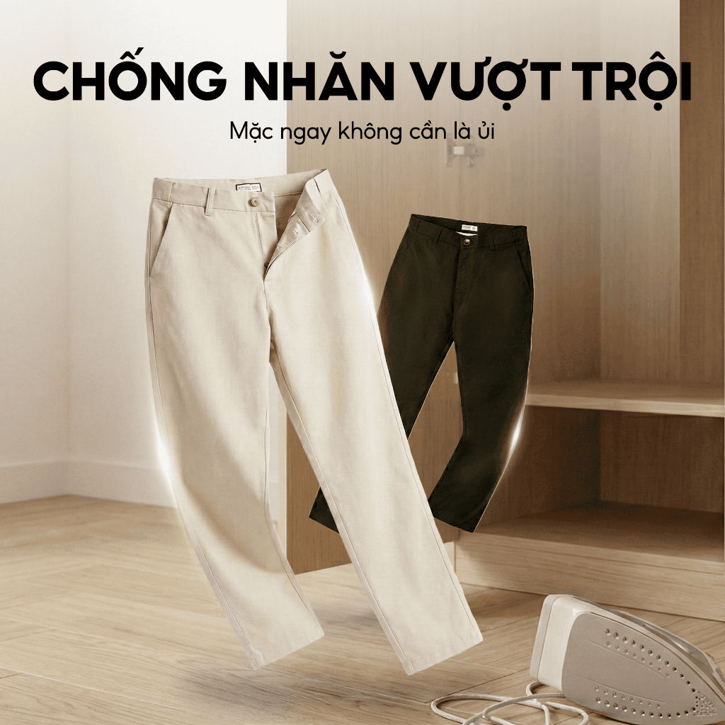 Quần tây AVELINE kaki cá sấu, dáng chuẩn thanh lịch, chất liệu dày dặn đứng form, thiết kế tinh giản sang trọng - FEAER