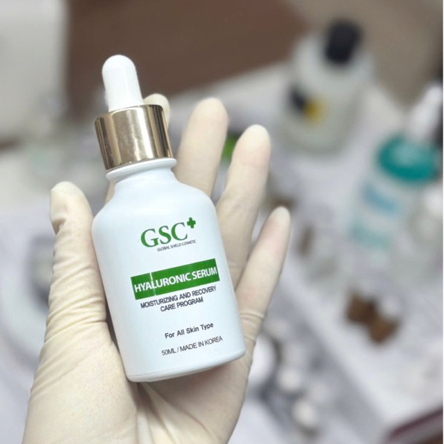 Tinh cất cấp ẩm hyaluronic gsc moisturizing and recovery 50ml