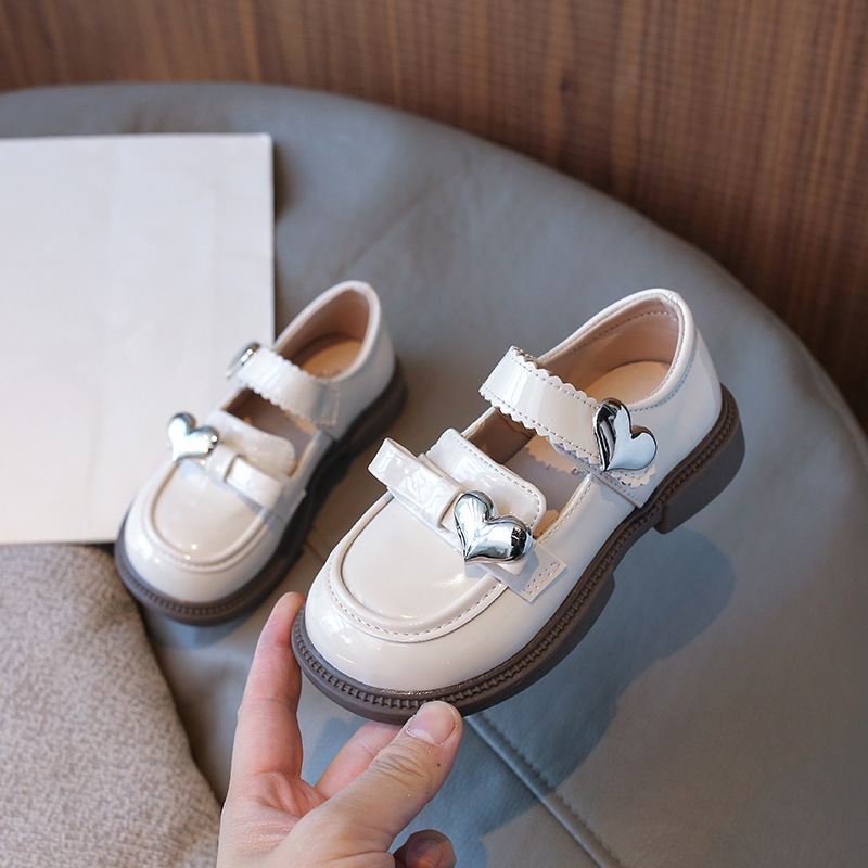 [M015] Giày Búp Bê Bé Gái Mary Jane - Giày Tiểu Thư Da Bóng Quai Răng Cưa Cao Cấp Cho Bé Đi Học, Đi Chơi TH Kids