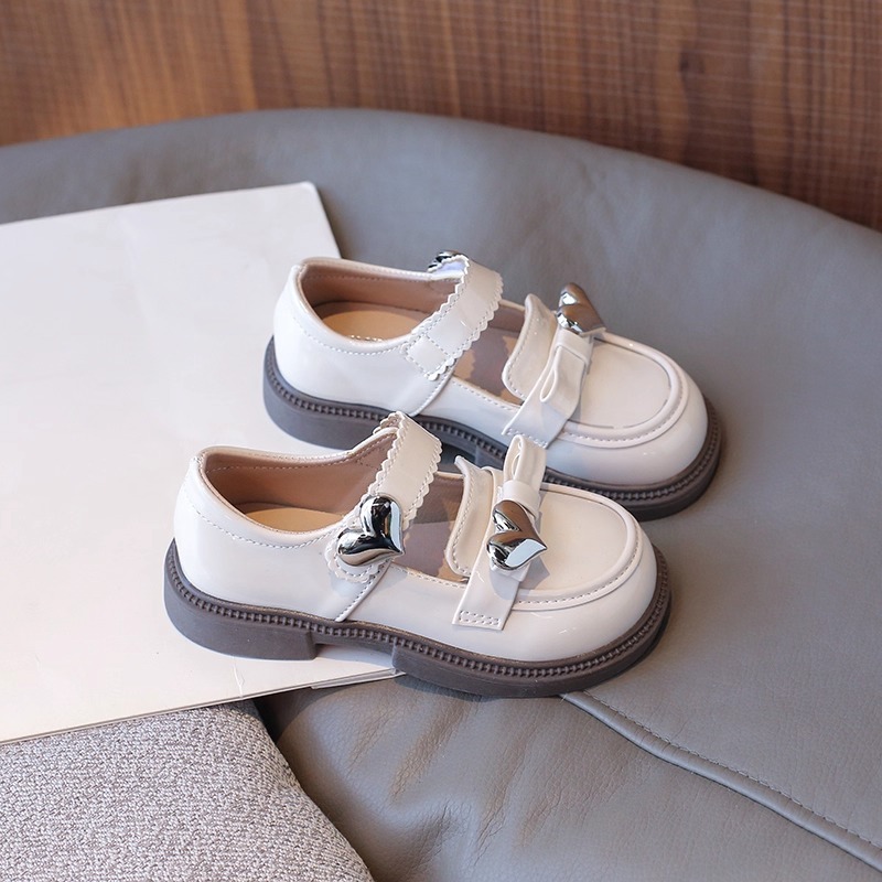 [M015] Giày Búp Bê Bé Gái Mary Jane - Giày Tiểu Thư Da Bóng Quai Răng Cưa Cao Cấp Cho Bé Đi Học, Đi Chơi TH Kids