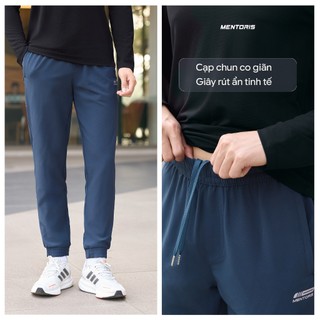 Quần Jogger Nam MENTORIS Vải Gió Premium, Form Thể Thao, Co Giãn Linh Hoạt, Vận Động Thoải Mái MDC02