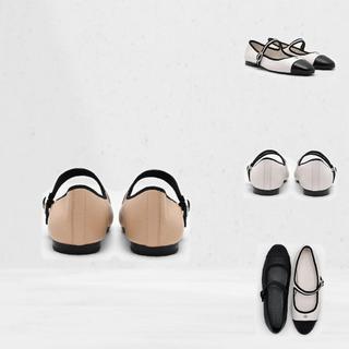 Giày PEDRO Alina Leather Ballerina Flats - PW1-66210003 chính hãng đủ bill