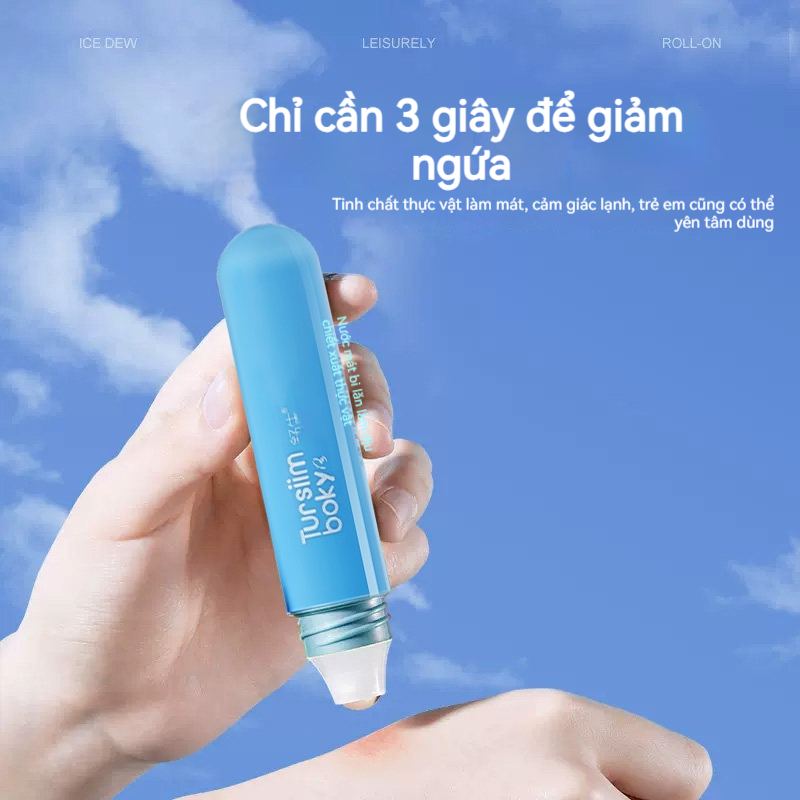 Gel Lăn Muỗi Đốt Cho Bé Làm Dịu Ngứa Nhanh Chiết Xuất Lô Hội Mát Lạnh Tức Thì 18ml