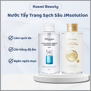Nước tẩy trang Jmsolution Cleansing Water tẩy trang sạch sâu 850ml - Kosmi Beauty