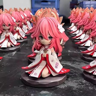 Genshin Impact Tượng Figure Version Nhân Vật Hutao Quà Tặng Sinh Nhật Bạn Trai, Đồ Trang Trí Bàn