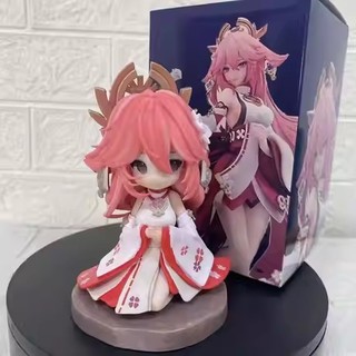 Genshin Impact Tượng Figure Version Nhân Vật Hutao Quà Tặng Sinh Nhật Bạn Trai, Đồ Trang Trí Bàn