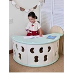ộ đồ chơi đa năng 5in1 cho bé gồm khung leo trèo, bập bênh, tủ đồ chơi, bàn học cho bé，Thích hợp cho nhà, trường mẫu giá — ảnh 5