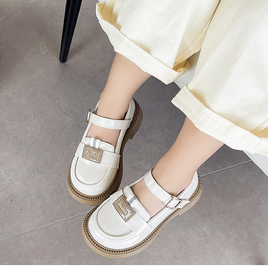 [M020] Giày Búp Bê Bé Gái Đi Học Da Mềm Êm Chân - Giày Mary Jane Cổ Điển Quai Dán Tiện Lợi Cho Bé Từ 2-10 Tuổi