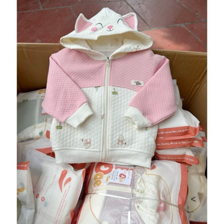Áo khoác nỉ bông cho bé trai bé gái hãng oae oae  HT 6143