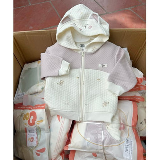 Áo khoác nỉ bông cho bé trai bé gái hãng oae oae  HT 6143