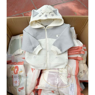 Áo khoác nỉ bông cho bé trai bé gái hãng oae oae  HT 6143