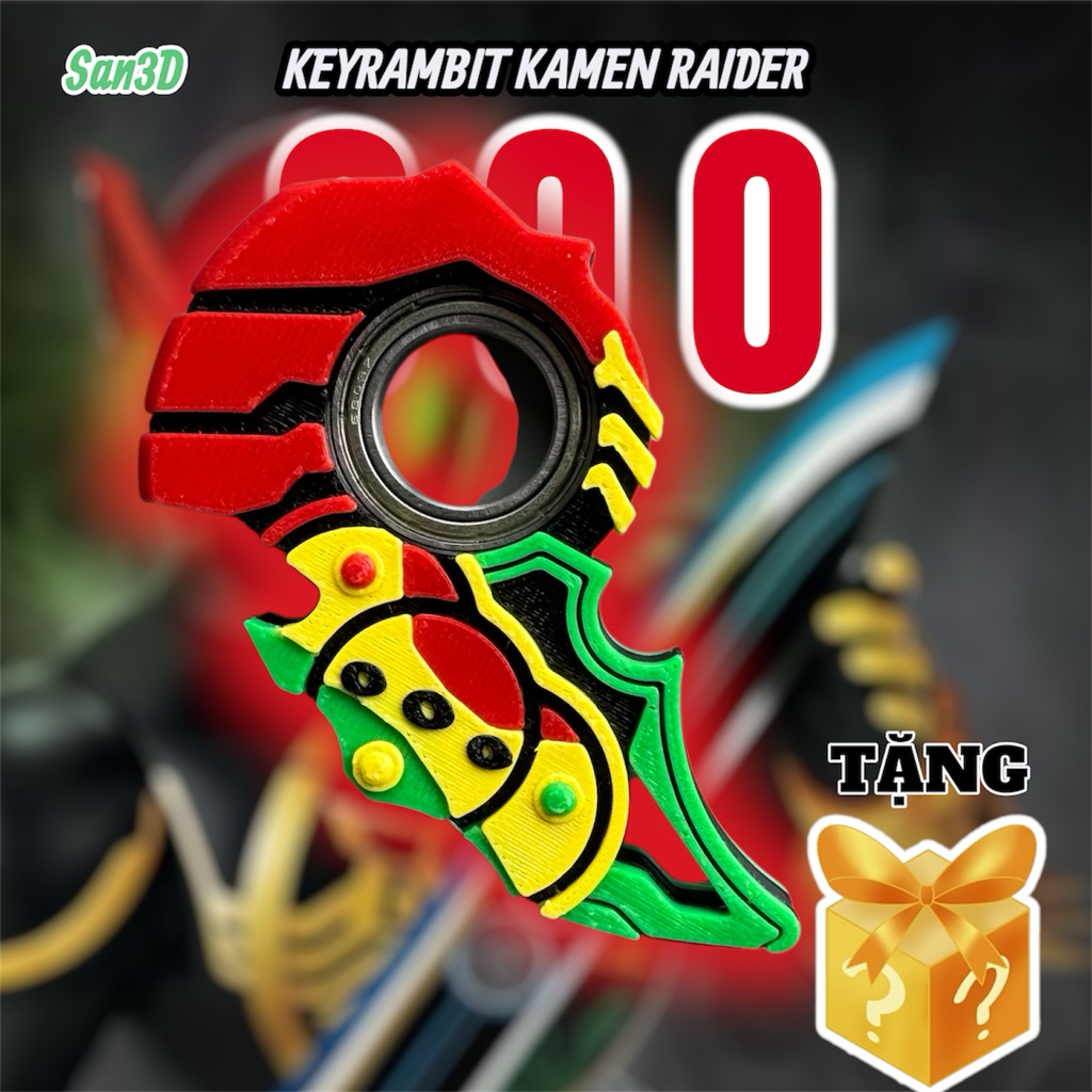[KAMEN RAIDER] Keyrambit OOO - Móc Khoá Xoay Xả Stress - Tặng Dầu Dưỡng ...