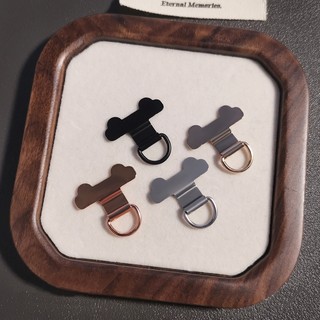 【Chamvn】Clip Dây đeo điện thoại điện thoại bằng thép không gỉ siêu mỏng Clip điện thoại Lanyard Pad điện thoại