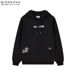 [GIORDANO x Tom&Jerry] Áo Thun Nam Dài Tay Hoodie 01096615-09 — ảnh 4