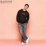 [GIORDANO x Tom&Jerry] Áo Thun Nam Dài Tay Hoodie 01096615-09 — ảnh 2