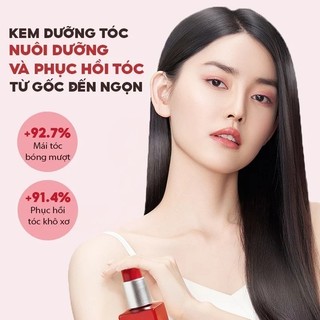 Kem Dưỡng Tóc HUNMUI 200ml Phục Hồi Tóc Hư Tổn, Kem Ủ Tóc Dưỡng Ẩm Sâu, Suôn Mượt Óng Ả