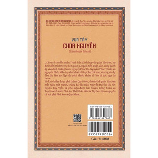 Sách Vua Tây Chúa Nguyễn (Tiểu thuyết lịch sử) - THBooks