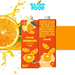 Nước ép Cam, Táo, Sữa đậu nành Vinamilk 1L