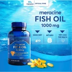 Combo 4 Hộp Dầu Cá Meracine Fish Oil 1000mg Bổ Sung Omega 3, Hỗ Trợ Sáng Mắt, Bổ Não, Bảo Vệ Tim Mạch (Hộp 90 Viên) — ảnh 7