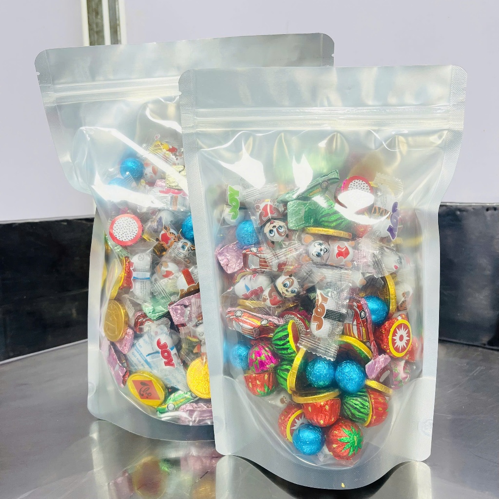 500Gr Kẹo Socola Mix Nhiều Hình Ngộ Nghĩnh Cute, Socola Viên Siêu Ngon