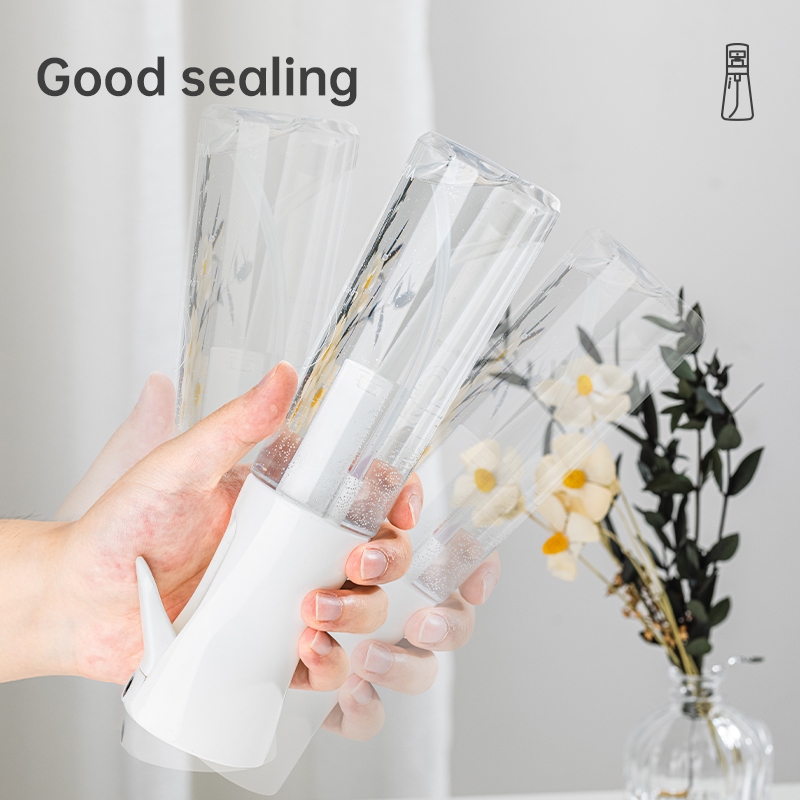 Bình xịt trong suốt 200ML Deli bình xịt phun sương mịn liên tục áp suất cao có thể dùng để tưới cây, tưới hoa, khử trùng