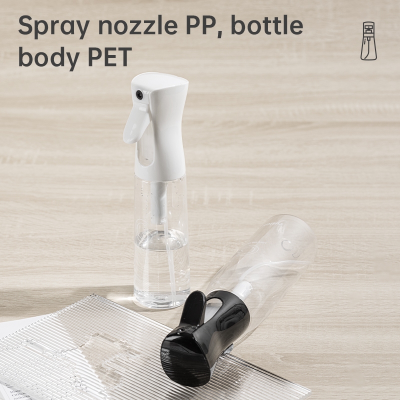 Bình xịt trong suốt 200ML Deli bình xịt phun sương mịn liên tục áp suất cao có thể dùng để tưới cây, tưới hoa, khử trùng
