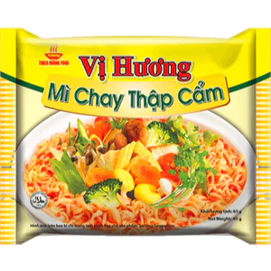 Thùng 30 gói Mì Chay Thập Cẩm Rau Nấm Thiên Hương 65gr