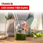 Máy Xay Sinh Tố Cầm Tay BOSCH MSM4B6V2 Series 4 1000 W | 2.4 KG | Có Dụng Cụ Hút Chân Không | Bảo Hành 2 Năm — ảnh 6