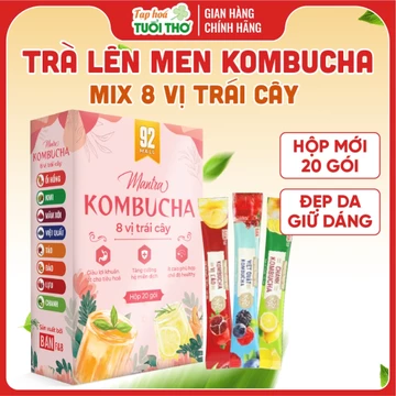 [VOUCHER 40K] Trà Kombucha 8 Vị Bổ Sung Lợi Khuẩn Trà Trái Cây Giải Khát Tốt Cho Hệ Tiêu Hóa Bản F&B